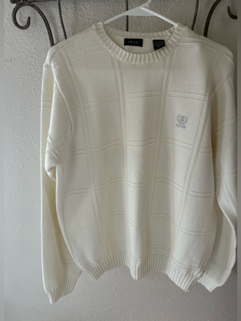 Izod Cotton Crewneck Sweater